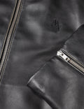 Smooth Leather Rachel Jacket - Black