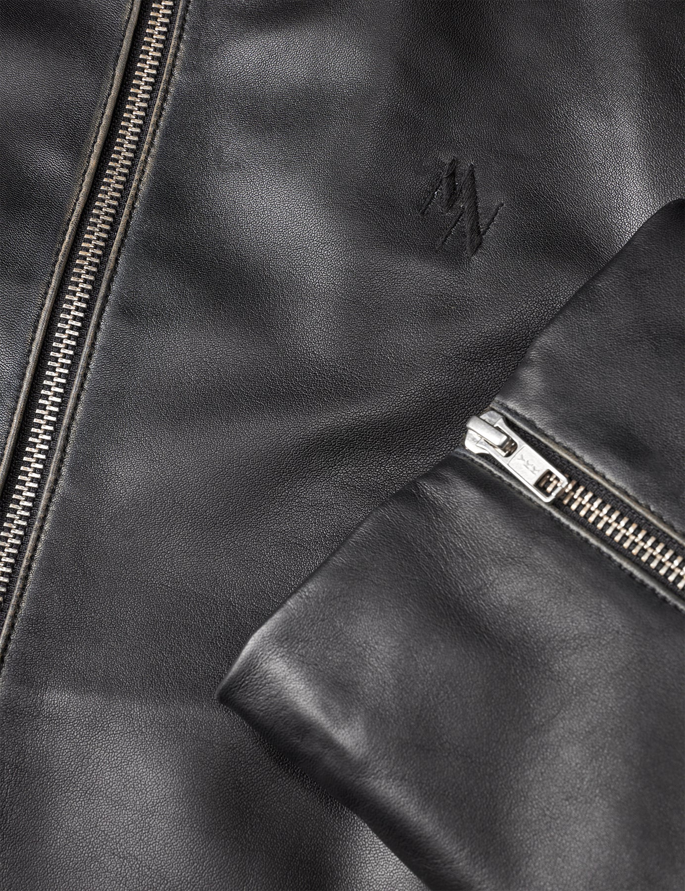 Smooth Leather Rachel Jacket - Black