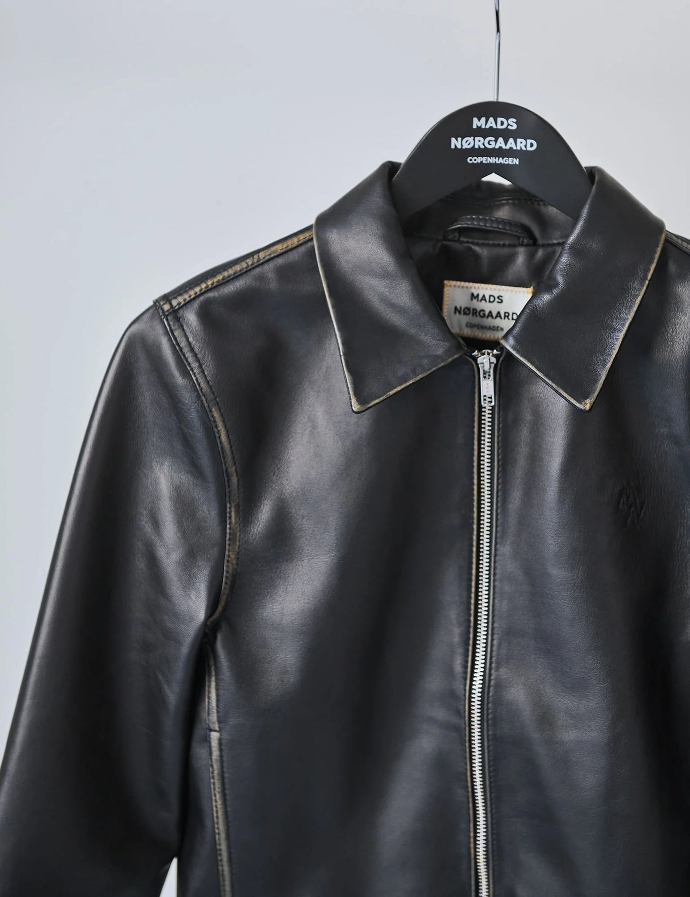 Smooth Leather Rachel Jacket - Black