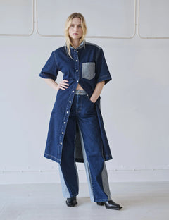 Luke Denim Christel Jeans Block - Mid Blue Denim