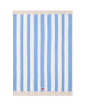 Block Striped Towel 50X70 - Blue/White/Moonbeam