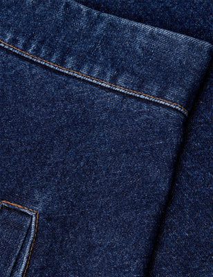 Luke Denim Stelly Skirt - Mid Blue Denim