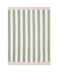 Block Striped Towel 30X50 - Vintage Green/White/Moonbeam