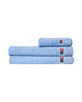 Velour Jacquard Logo Towel 30X50 - Blue Sky