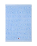 Velour Jacquard Logo Towel 30X50 - Blue Sky