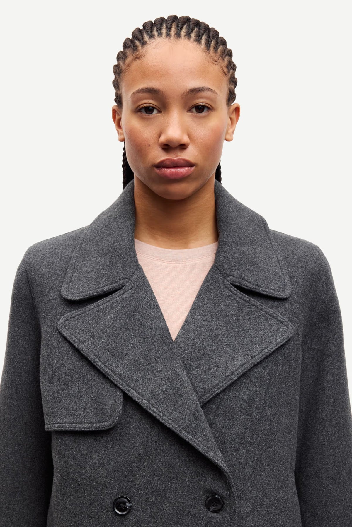 Samarta Jacket - Dark Grey Mel.