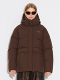 Besseggen Down Jacket - Dk. Brown