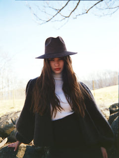 Amelia Chunky Cardigan - Dark Brown