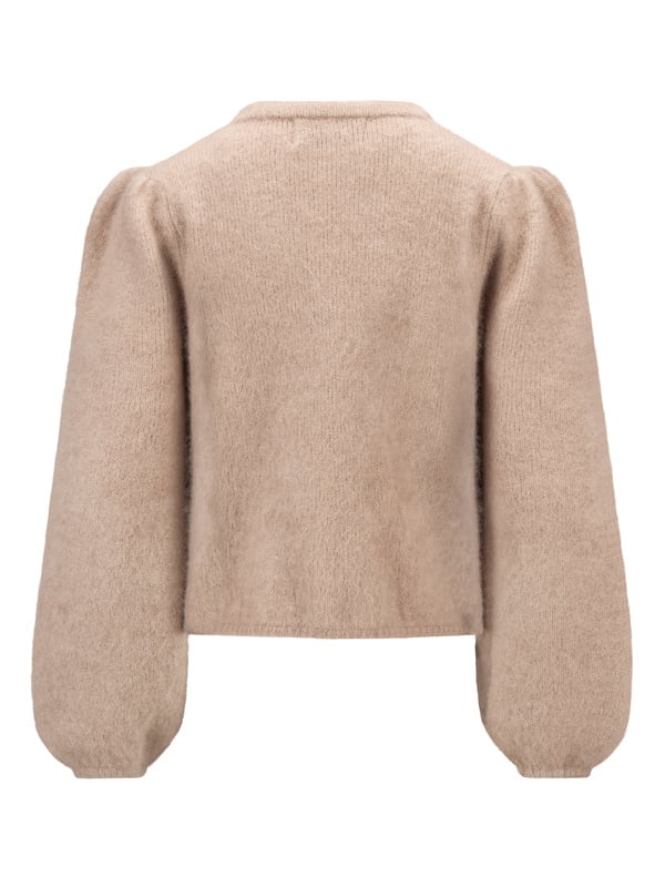 Amelia Chunky Cardigan - Hazel Beige