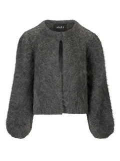 Amelia Chunky Cardigan - Charcoal