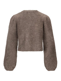 Amelia Chunky Cardigan - Brown
