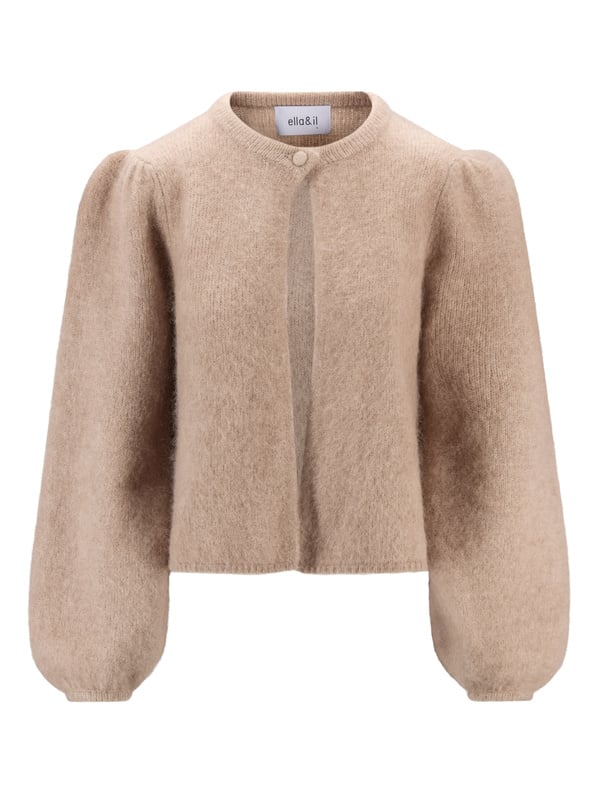 Amelia Chunky Cardigan - Hazel Beige