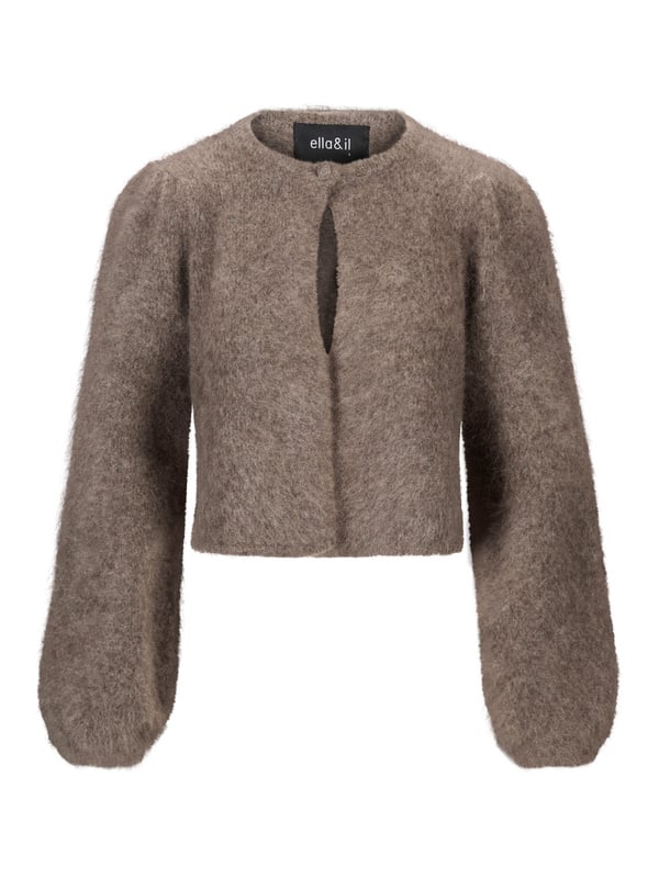 Amelia Chunky Cardigan - Brown