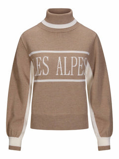 Maud Merino Sweater - Beige Melange