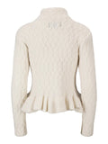 Lene Alpaca Cardigan - Ivory