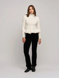 Lene Alpaca Cardigan - Ivory