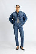 Oli Cropped Trucker - Artifact