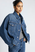 Oli Cropped Trucker - Artifact