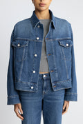 Oli Cropped Trucker - Artifact