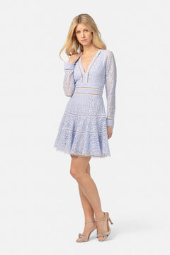 Ellie Dress - Light Blue Lace