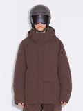 W Tryvann Down Jacket - Dk. Brown