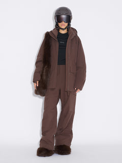 W Tryvann Down Jacket - Dk. Brown