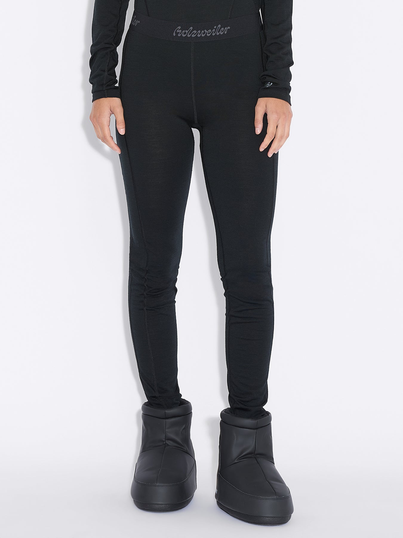 W Tryvann Tights - Black