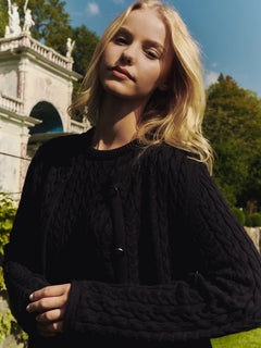 Ulla Cotton Jacket - Navy