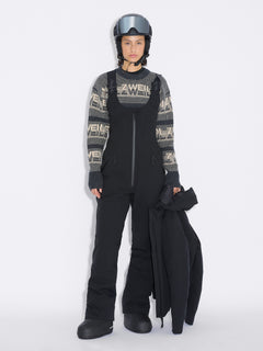 W Tryvann Bib Trousers - Dk. Grey