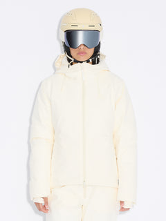 W Tryvann Lt Down Jacket - Ecru