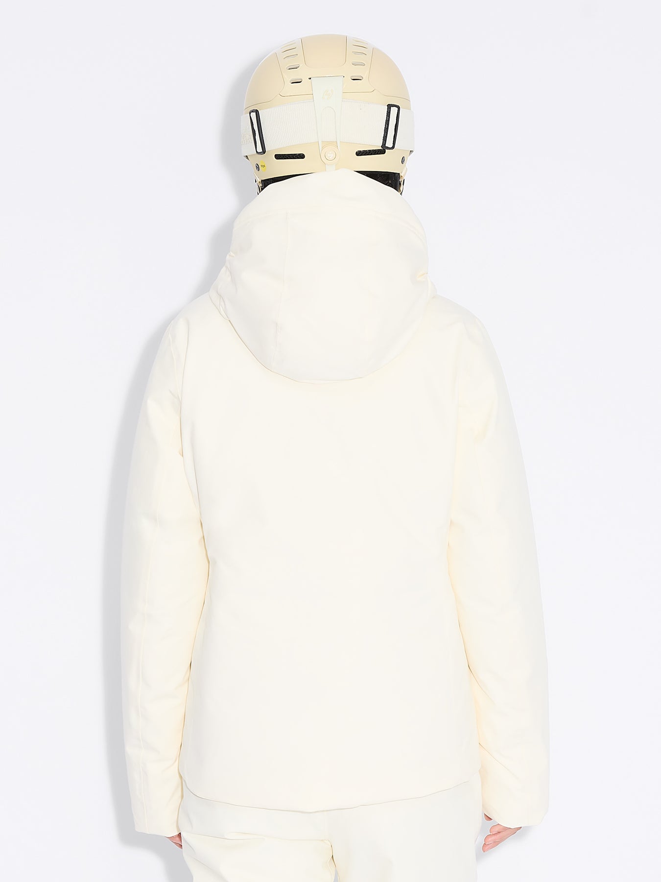 W Tryvann Lt Down Jacket - Ecru