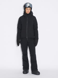 W Tryvann Lt Down Jacket - Dk. Grey