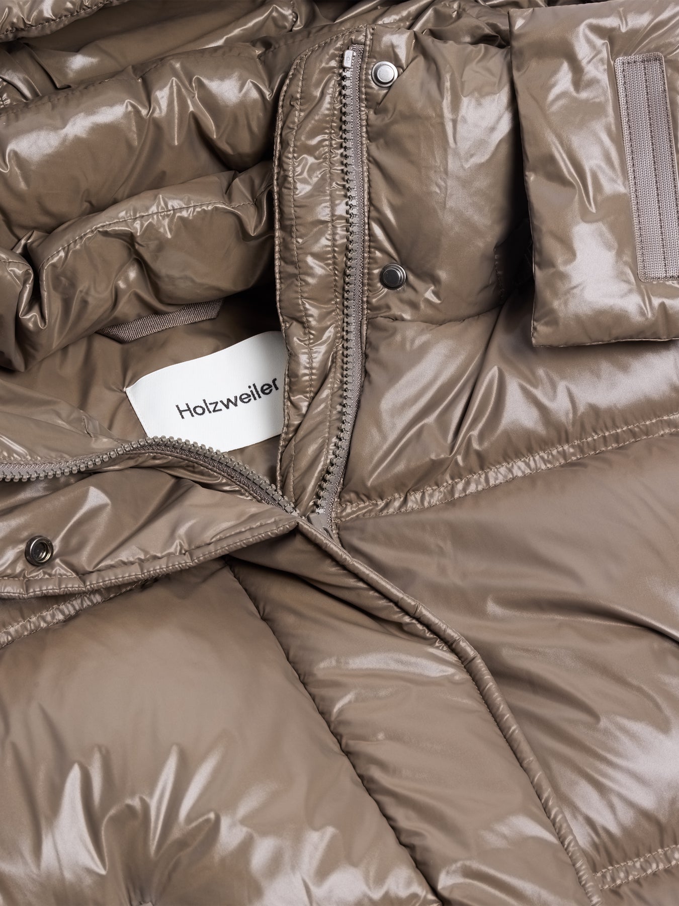 Steilia Short Down Jacket - Brown