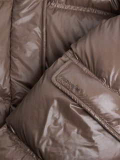 Steilia Short Down Jacket - Brown