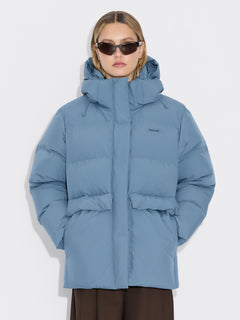 Besseggen Down Jacket - Blue Aqua
