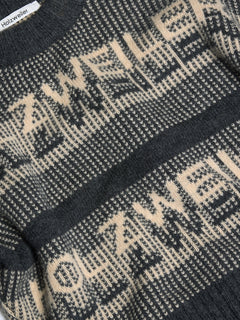 Ski Cropped Crew - Dk. Grey