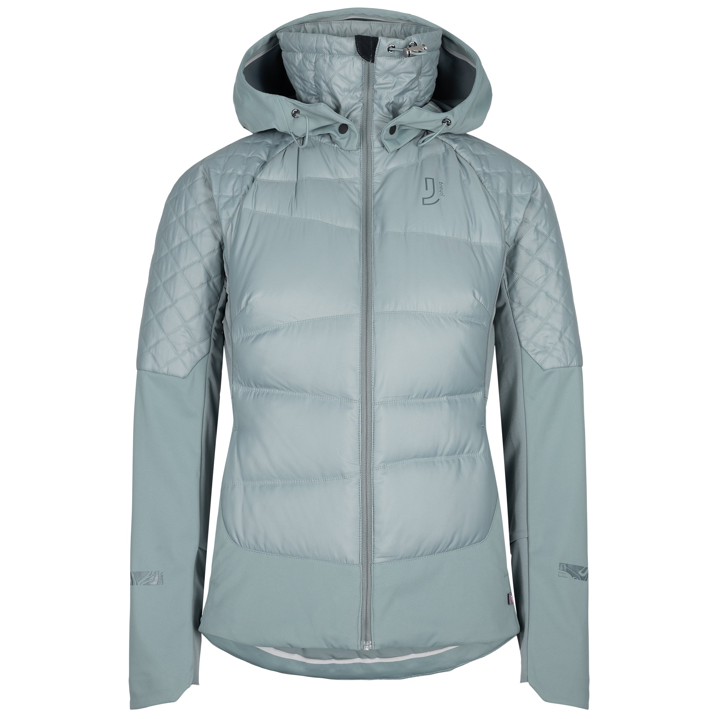 Primaloft Wadding Advance Primaloft Down Jacket - Green Blue – VILLOID