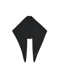 Cashmere Triangle Scarf - Dk. Grey