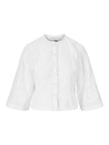 Lotte Embroidery Blouse - White
