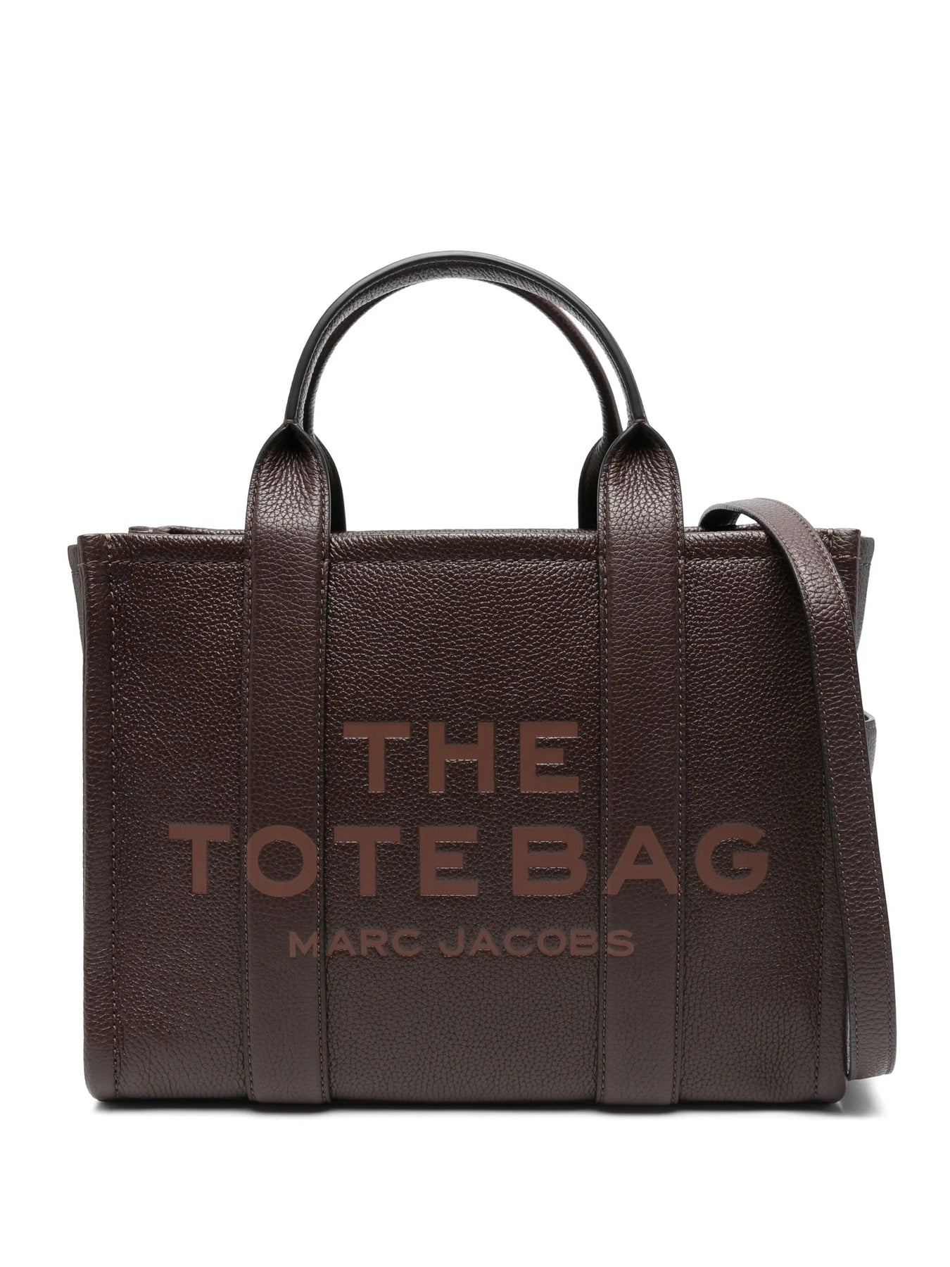 The Leather Medium Tote - Ganache