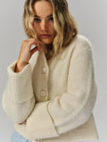 Ina Chunky Jacket - White