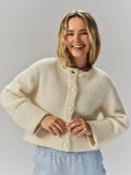 Ina Chunky Jacket - White