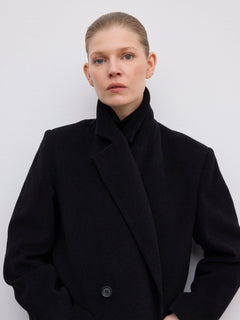 Db Wool Coat - Black