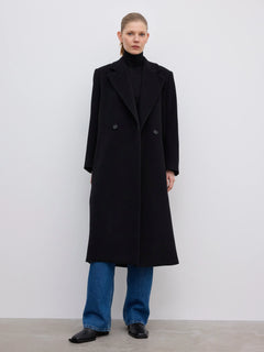 Db Wool Coat - Black