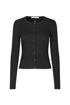 Saalexo Ls Cardigan - Black