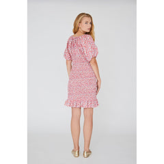 Rina Dress - Pink Print
