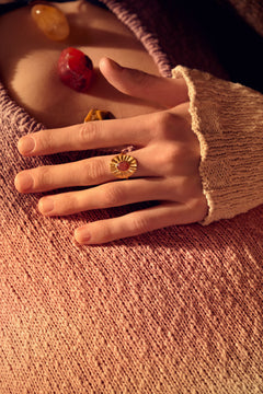 Lotus Ring - Gull