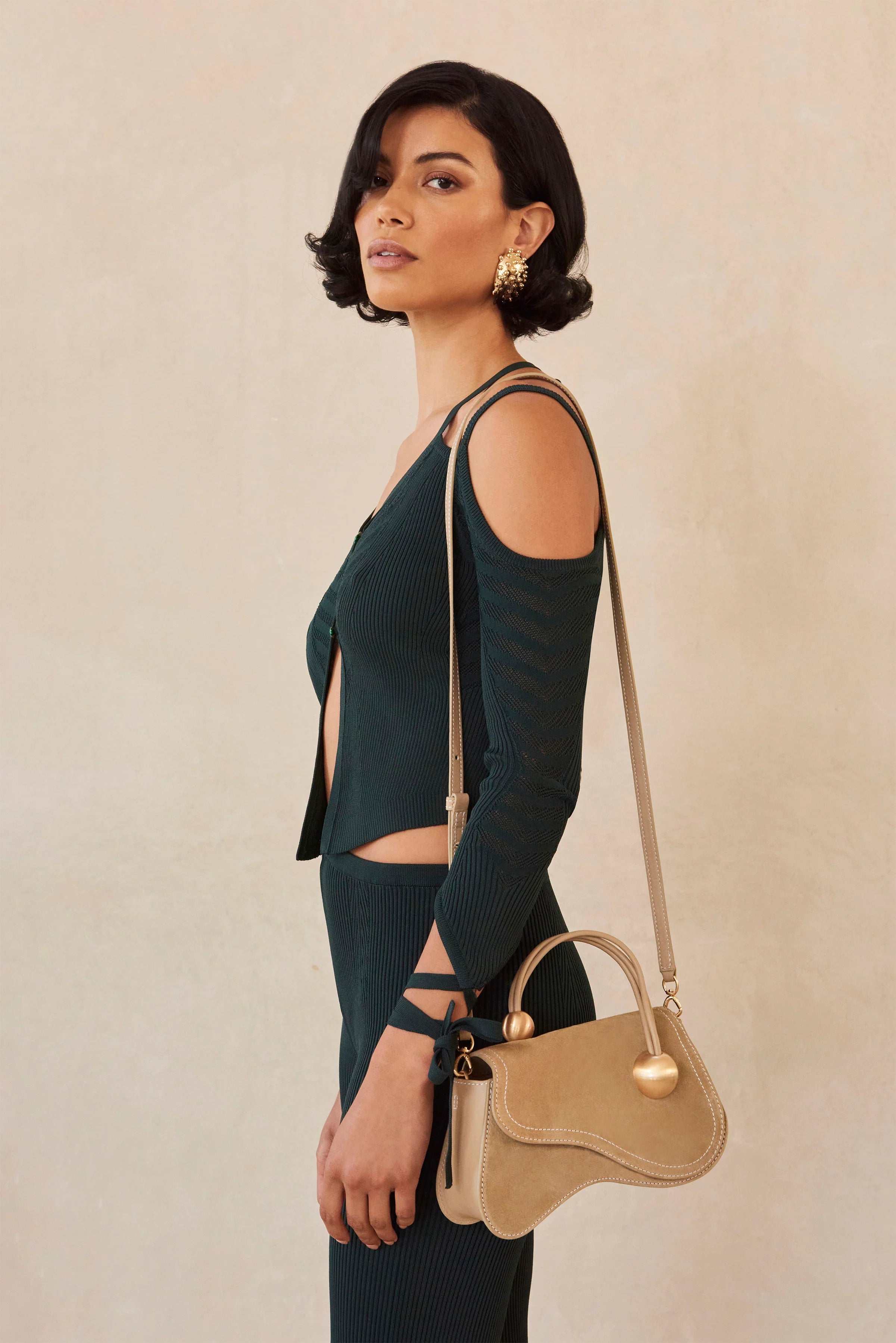 Kazia Crossbody - Sand Dollar