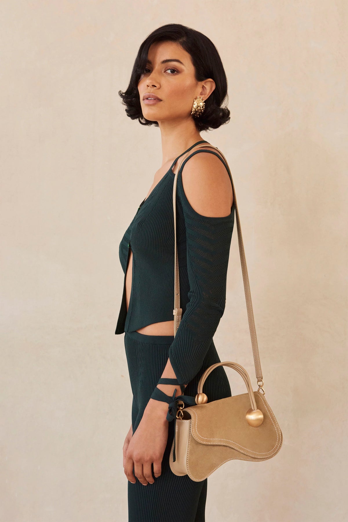 Kazia Crossbody - Sand Dollar