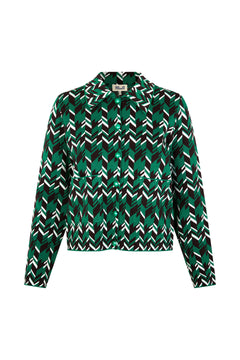 Cassandra - Green Geometric